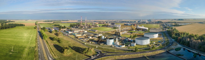 View of the site in Grandpuits, France where TotalEnergies Corbion intends to build its second Luminy PLA plant